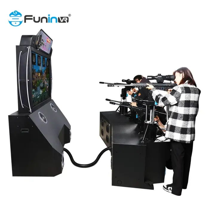 Arcade Game Machine For Shopping Mall Vr Multiplayer  9D Vr Shoot Simulator