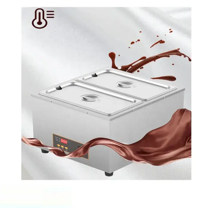 110 or 220VChocolate Cheese Melting Machine Temperature Display Insulated Thermostatic Pot Baking Tank  Chocolate Heating  Machine