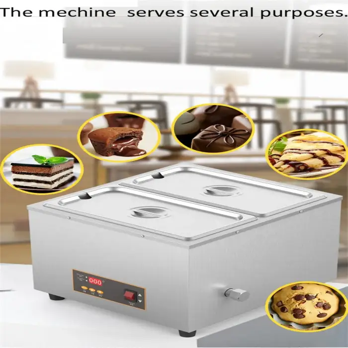 110 or 220VChocolate Cheese Melting Machine Temperature Display Insulated Thermostatic Pot Baking Tank  Chocolate Heating  Machine