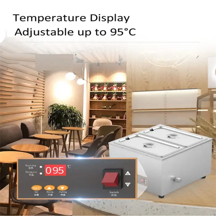 110 or 220VChocolate Cheese Melting Machine Temperature Display Insulated Thermostatic Pot Baking Tank  Chocolate Heating  Machine