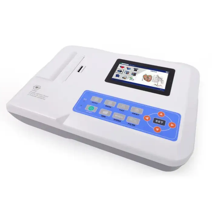 Medical 3 channel medicalechographie machine ecg machine price