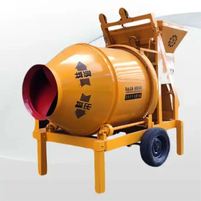 Diesel Small Concrete Mixer machine self loading 400L concrete mixer for sale with pump