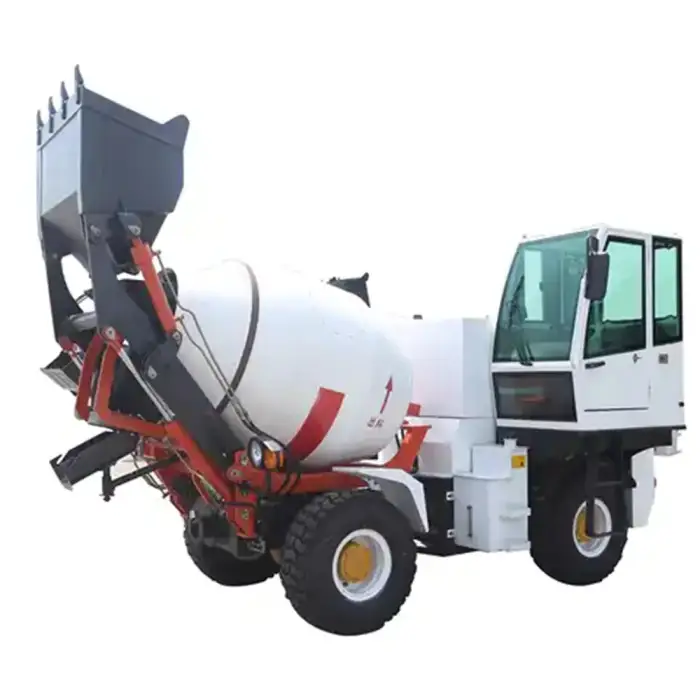 truck self-loading concrete mixer for sale