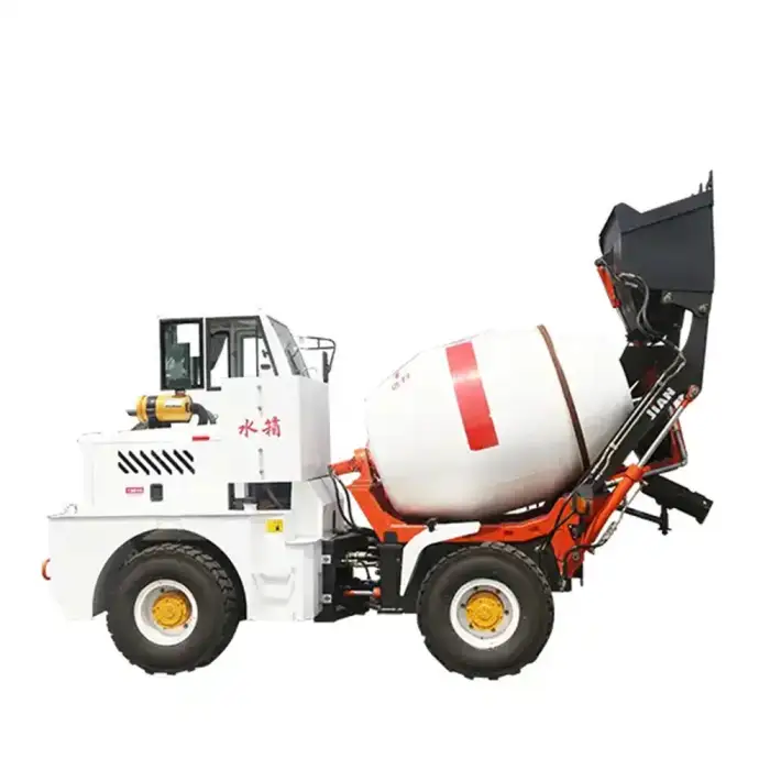 truck self-loading concrete mixer for sale