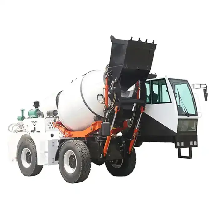 truck self-loading concrete mixer for sale