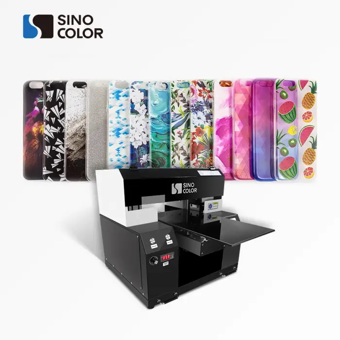 Multifunctional  A3 two heads 1440dpi small uv flatbed printer  with good price for wood glass acrylic printing phone case