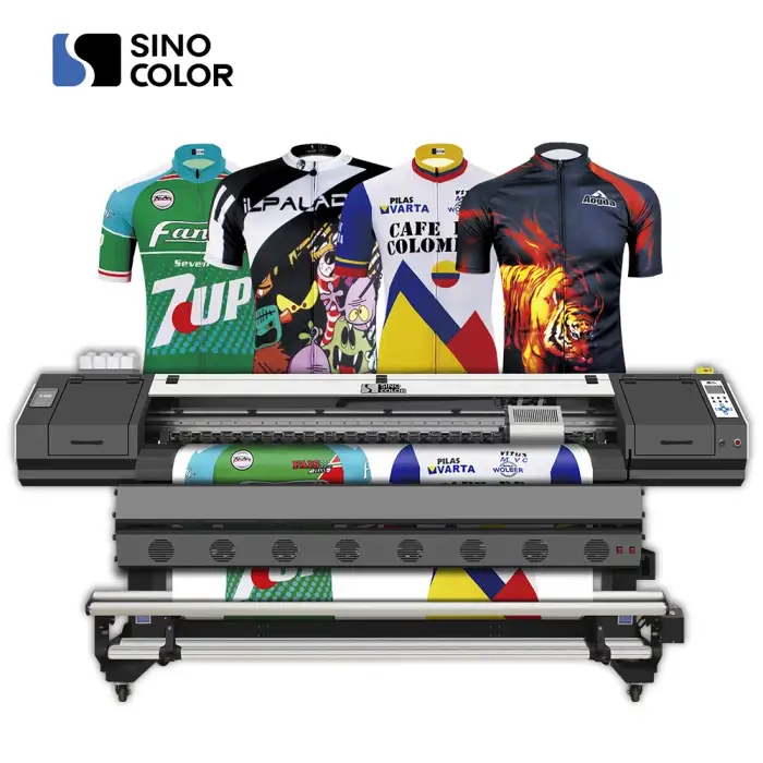 1.8m 3.2m DX5 DX8 L4720 Heads 1440dpi Photo Quality Large Format Sublimation Printer  For Textile Printing