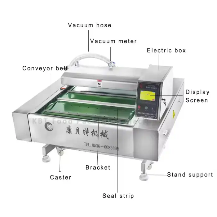 Corn  Industrial  Vacuum Packing Sealer Sealing Machine Rolling Packaging Machine