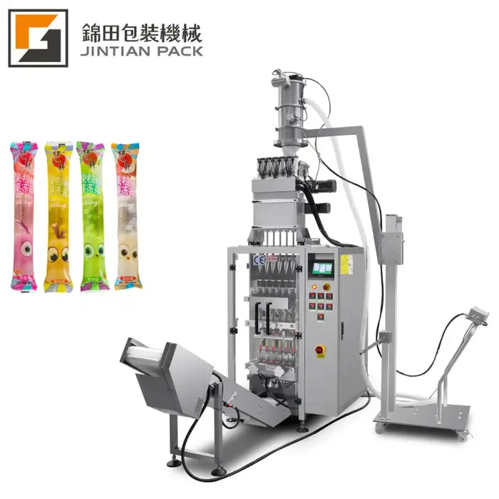 High speed automatic mulitilane liquid sauce sugar powder stick packing machine