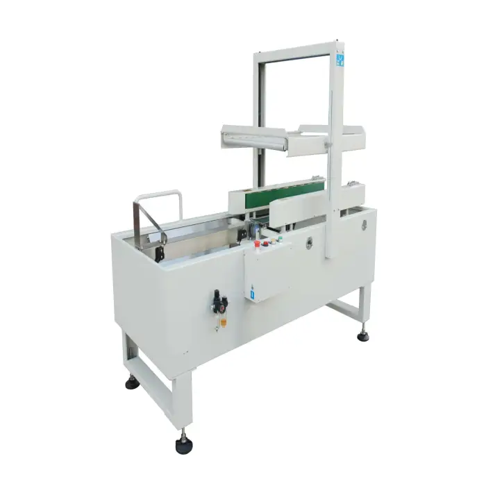 DZF-5050 Hualian Hard Tool Mobile Phone Case Packaging Box Milk Automatic Carton Sealer Machine