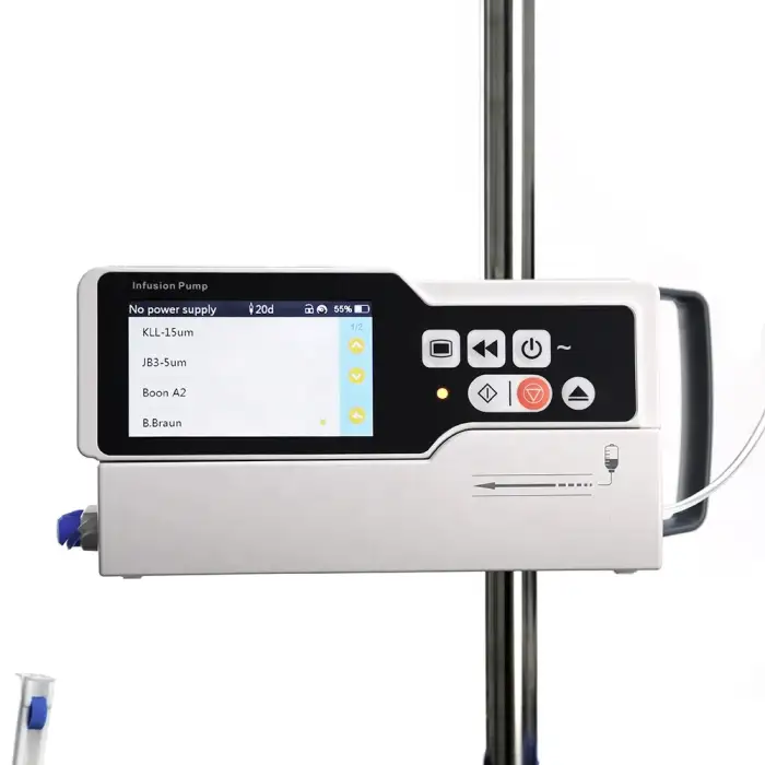 Medical Equipment: PRIP-E700 High Quality Touch Screen Volumetric IV Infusion Pumps for Hospital ICU