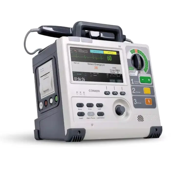 DMCC03 Explosive Models Medical Equipment Automated External Defibrillator  with Monitor For ICU Vital Sign