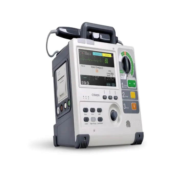 DMCC03 Explosive Models Medical Equipment Automated External Defibrillator  with Monitor For ICU Vital Sign