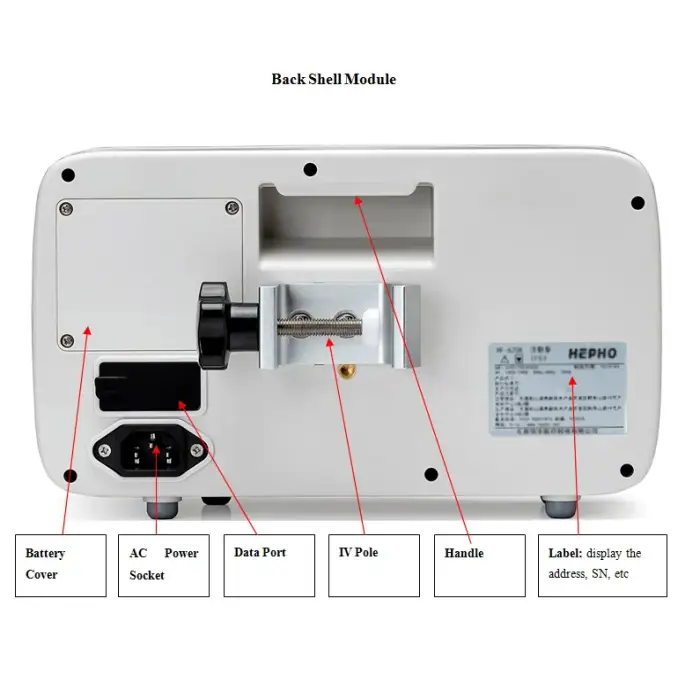 Medical Equipment Cheapest Double Single Channel Electric Syringe Pump with Drug Library