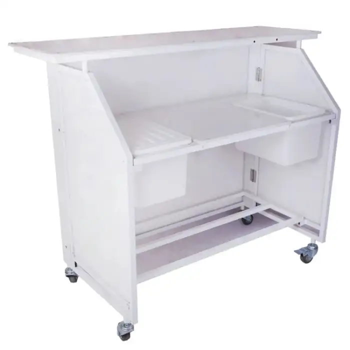 Movable Portable Blending Bar Popular Design Mobile Cocktail Folding Table Bar