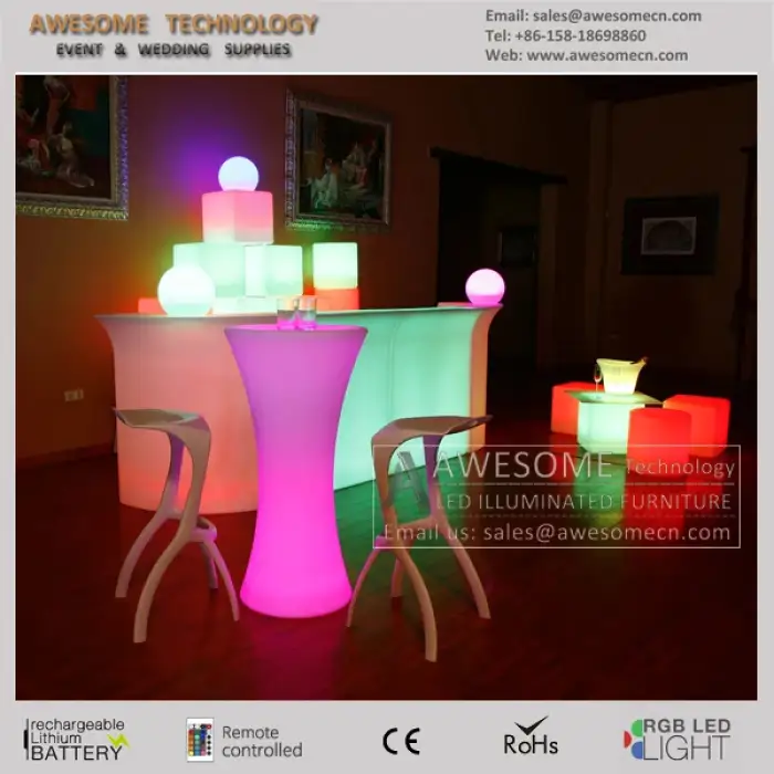 LED  Bar Counter Venta Colour Changing Bar Movil Barra De Muebles Discoteca (Bc110)