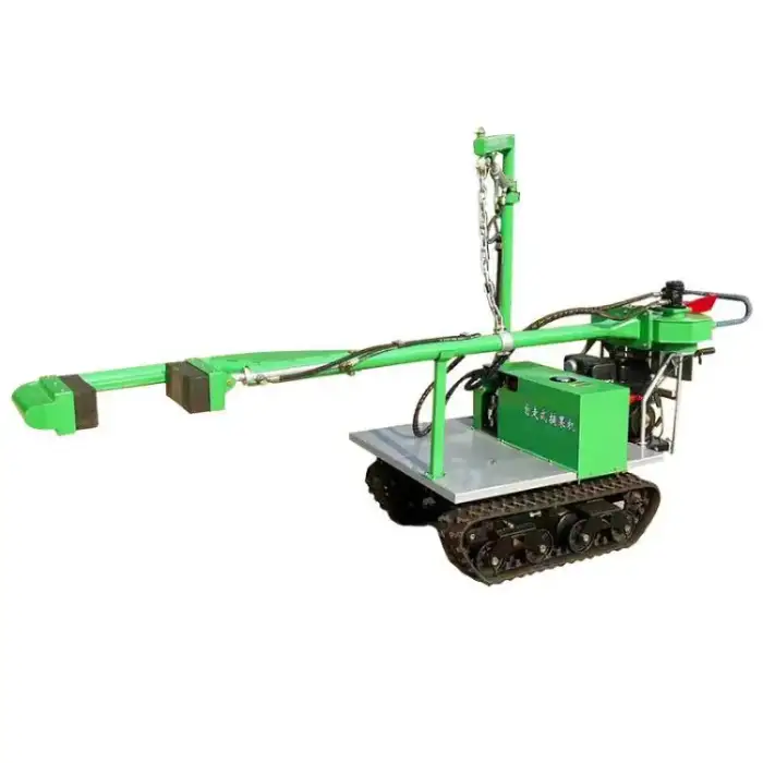 garden and farm crawler self-propelled fruit shaker machine