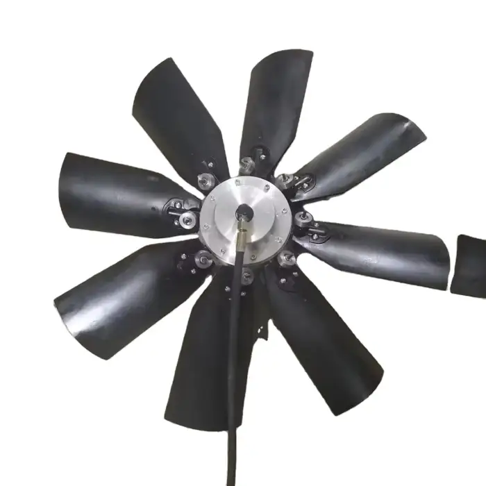 Hydraulic reversible fans for cleaning radiators for Tractor Loader