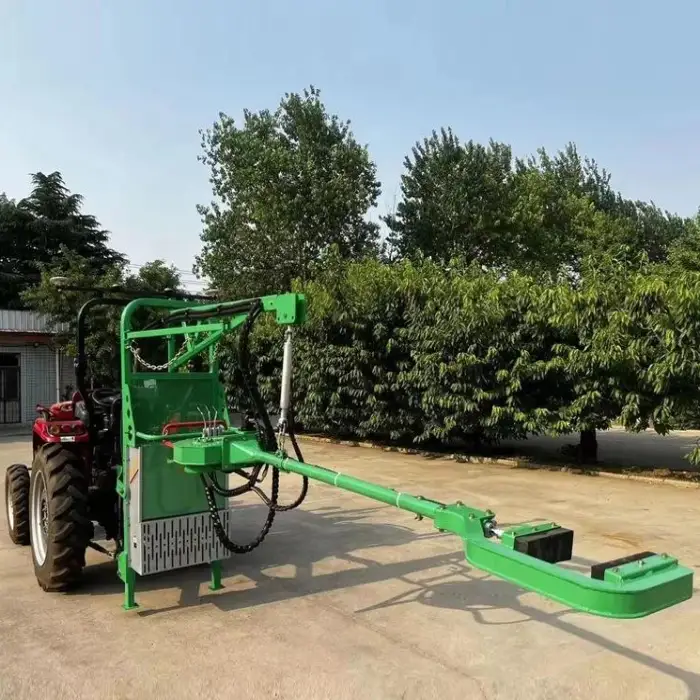 garden and farm crawler self-propelled fruit shaker machine