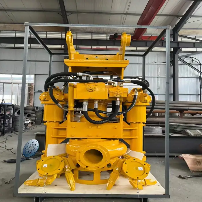 excavator dredge pump attachment hydraulic sand dredge pump for efficient dredging