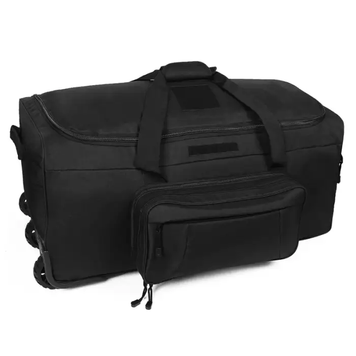 Large Capacity Travel Tactical luggage Waterproof  Wheels Rolling Deployment Wheeled duffel Suitcase