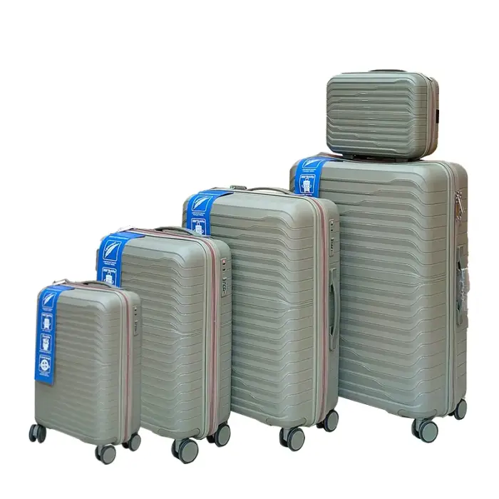 MARKSMAN design luggage set travel suitcase accept customer customization high quality Quiet Wheel pp luggage