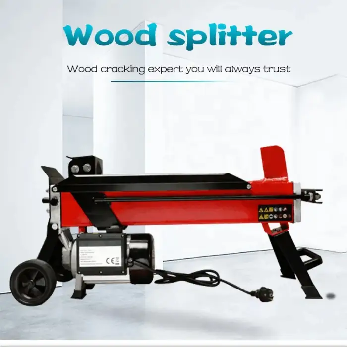 Small tons home application wood log splitter firewood splitting machine on sale