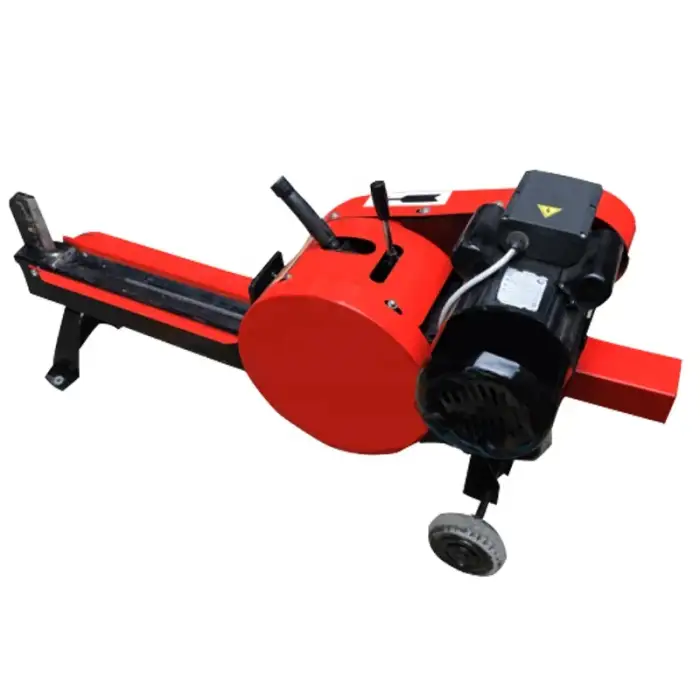 portable horizontal wood log splitter for home application