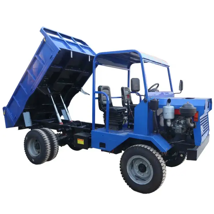 4x4 Mini Wheel Dumper 2 Ton 3 Ton Agricultural Dump Truck From China