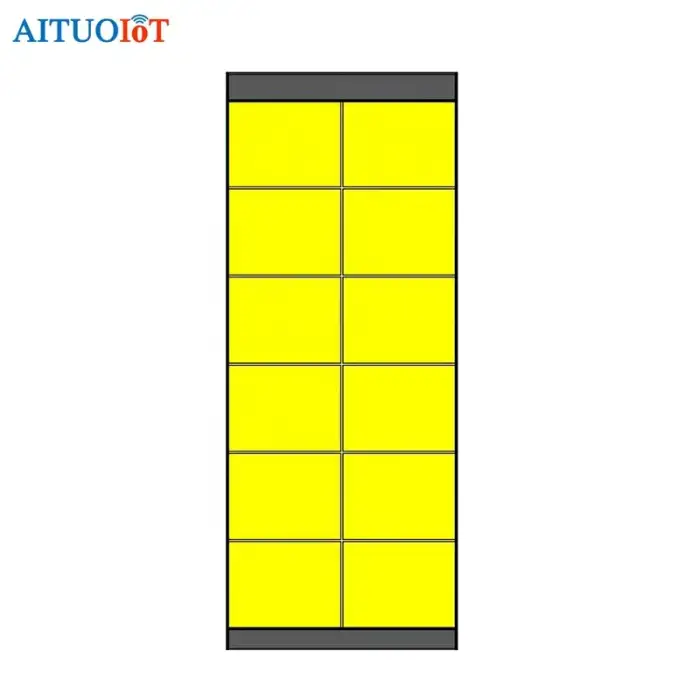 Smart Luggage Locker With 10.1" Screen with QR Code Password IC Card Fingerprint for Amusement Park Gym School