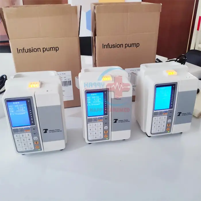 HC-R003B Factory Price Veterinary Medical Equipment 1200ml or h Vet Infusion Pump for Animal clinic