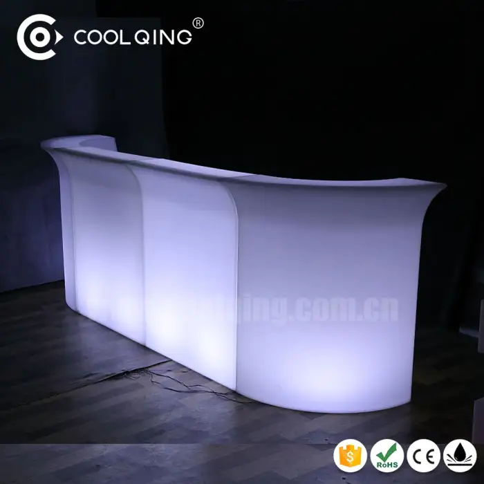 Nightclub Luminous Furniture Bar Tables Modern Home Bar Counter Design