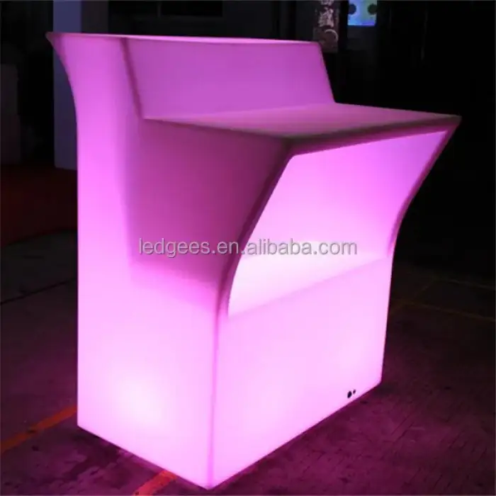 Nightclub Luminous Furniture Bar Tables Modern Home Bar Counter Design