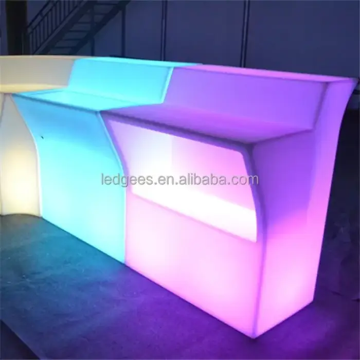 Nightclub Luminous Furniture Bar Tables Modern Home Bar Counter Design