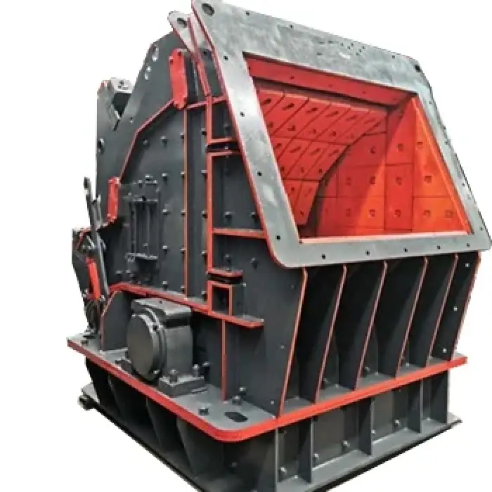 Mobile Impact Stone Crusher Line Granite Quartz Limestone