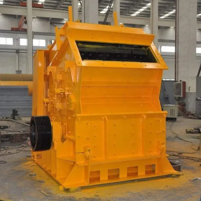 Mobile Impact Stone Crusher Line Granite Quartz Limestone