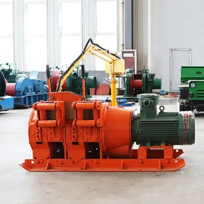 Explosion-Proof Two Drum Electric Mini Winch 110v Underground Coal Mine Scraper Winch For Sale