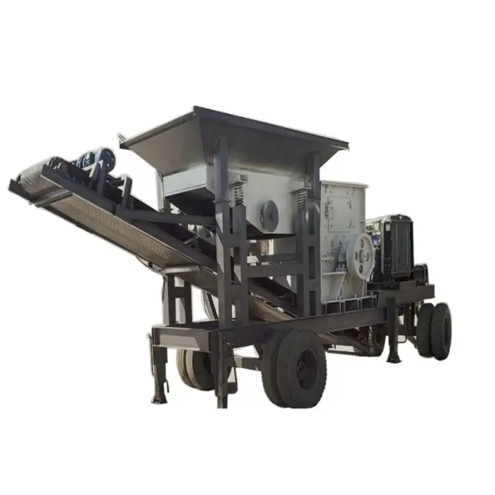 Mobile Crusher Jaw Crusher Industrial Stone Construction Waste Sand and Stone Plant Crusher Mechanism Sand Machine