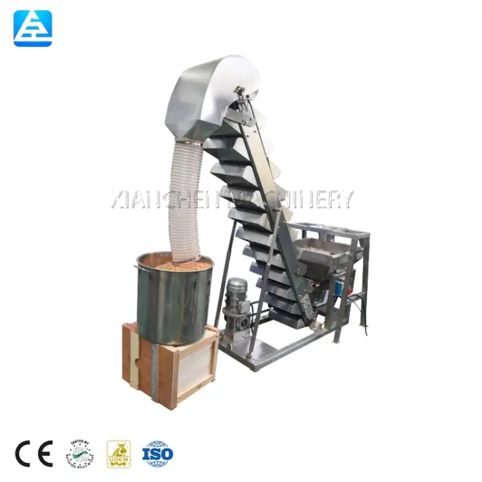 Automatic Inclined conveyor Machine Inclined Conveyor Bucket Elevator Conveyor Vertical Inclined Particle Elevator