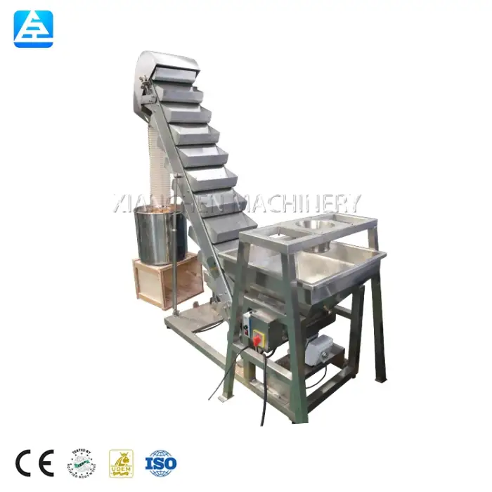 Automatic Inclined conveyor Machine Inclined Conveyor Bucket Elevator Conveyor Vertical Inclined Particle Elevator