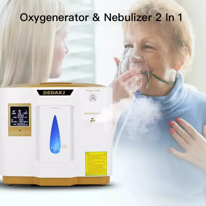 Portable Oxygen Concentrator for Travel &amp; Home Use Breathing Household Medical Equipment