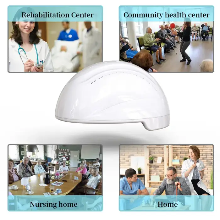 Photobiomodulation Brain Wellness Helmet Alzheimer Parkinsonism Disease Phototherapy Stroke Rehabilitation Equipment Medical