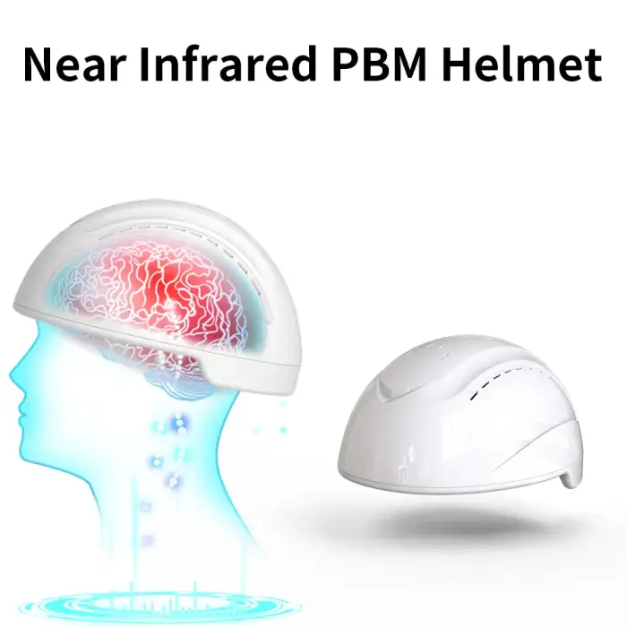 Photobiomodulation Brain Wellness Helmet Alzheimer Parkinsonism Disease Phototherapy Stroke Rehabilitation Equipment Medical