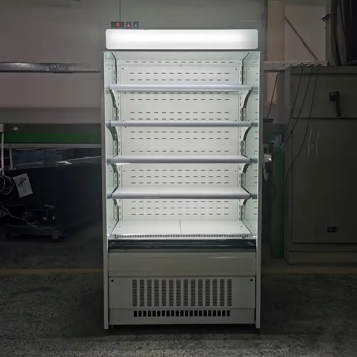 commercial fridge Multi deck open chiller supermarket refrigerator Wind curtain cooler supermarket fridge vertical open chiller