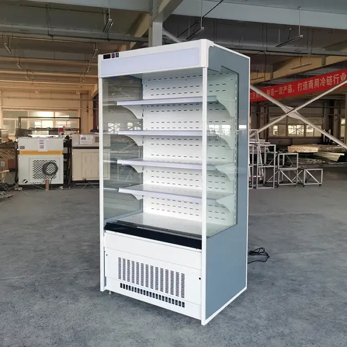 commercial fridge Multi deck open chiller supermarket refrigerator Wind curtain cooler supermarket fridge vertical open chiller