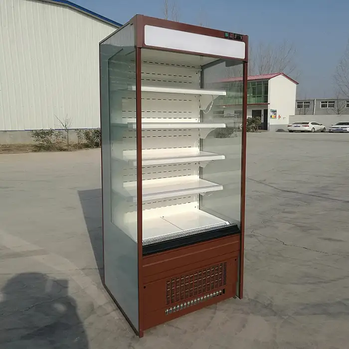 commercial fridge Multi deck open chiller supermarket refrigerator Wind curtain cooler supermarket fridge vertical open chiller