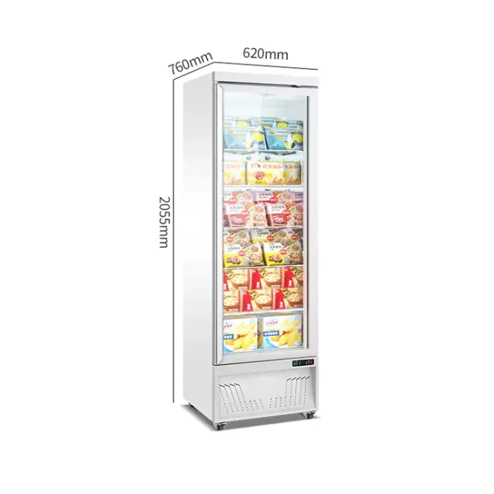 Commercial Refrigerated Meat Refrigerator Stainless Cabinet For Supermarket