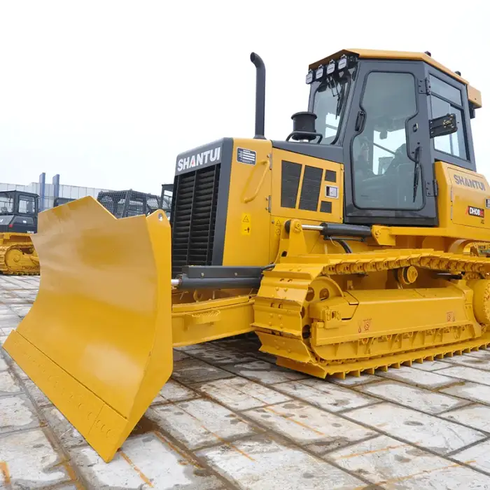 DH08 80HP Full Hydraulic Bulldozer Crawler Vehicle