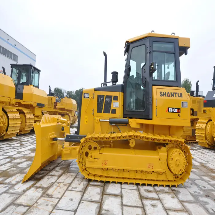 DH08 80HP Full Hydraulic Bulldozer Crawler Vehicle