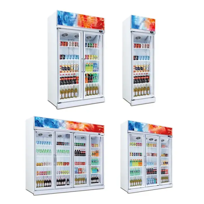 Display Walk In Cooler Cold Drink Refrigerator With Glass Door Coca Fridge Cola